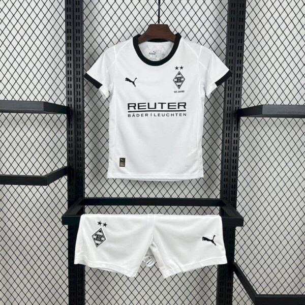 Borussia Monchengladbach 2025-26 Home Kids Kit