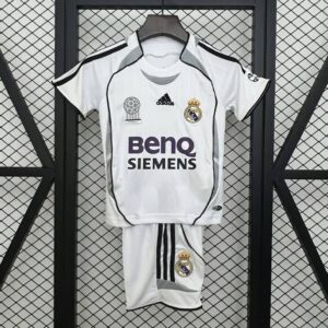 Real Madrid 2006-07 Home Kids Kit