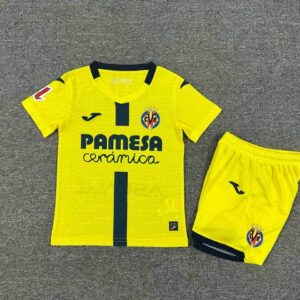 Villarreal 2025-26 Home Kids Kit