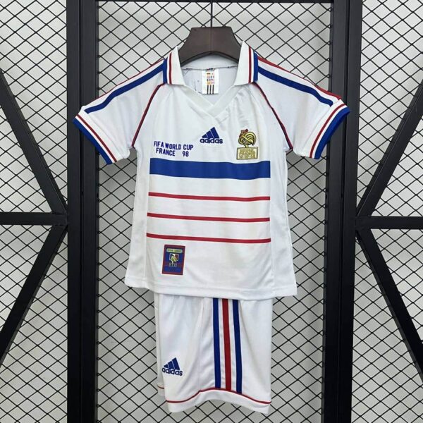 France 1998-99 Away Kids Kit