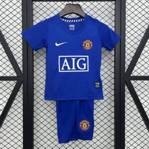 Manchester United 2008-09 Away Kids Kit