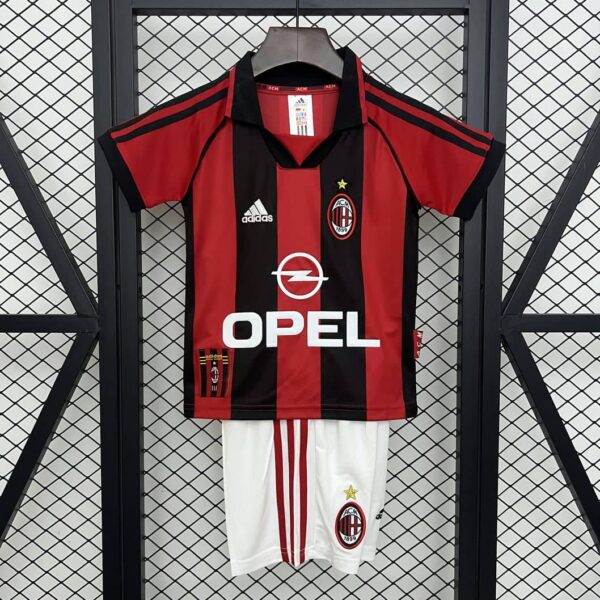 AC Milan 1998-99 Home Kids Kit
