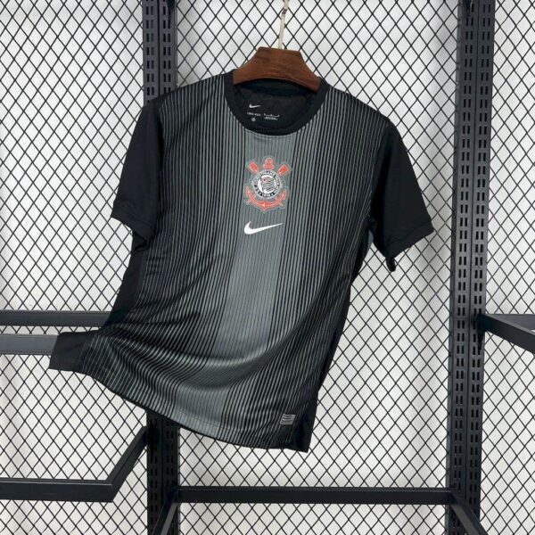 Corinthians 2025-26 Black Goalkeeper Jersey