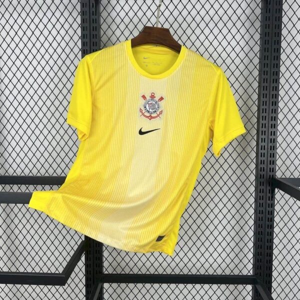 Corinthians 2025-26 Yellow Goalkeeper Jersey