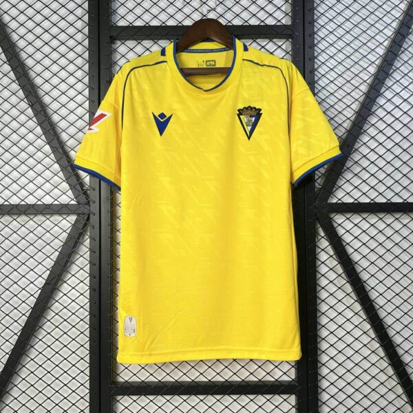 Cadiz 2025-26 Home Jersey Fan Version