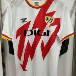 Rayo Vallecano 2025-26 Home Jersey Fan Version