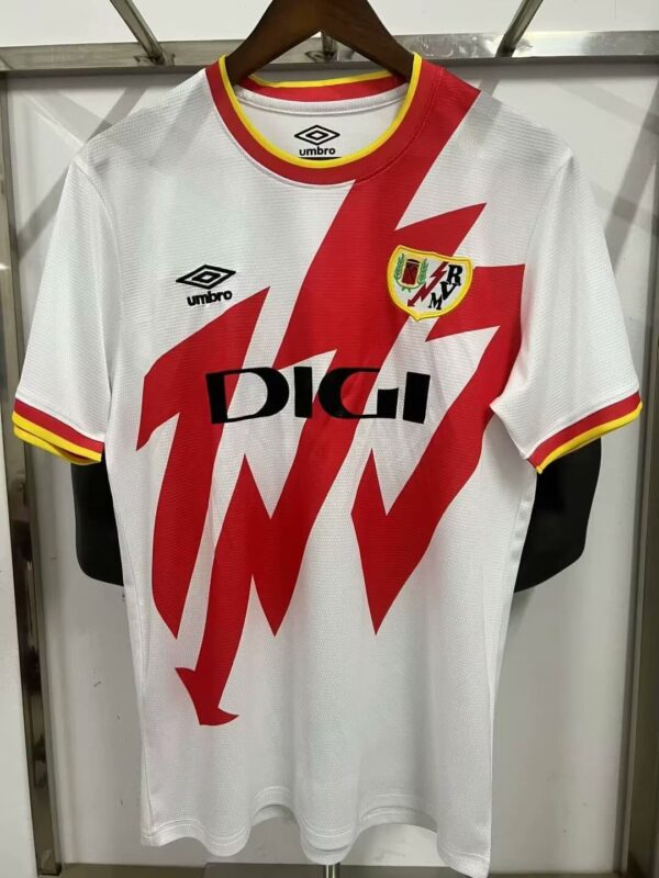Rayo Vallecano 2025-26 Home Jersey Fan Version