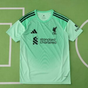 Liverpool 2025-26 Green Goalkeeper Jersey