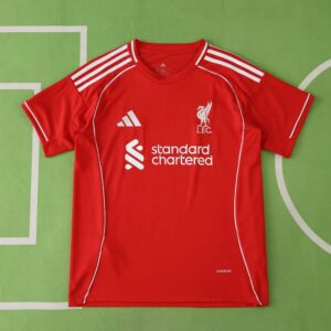 Liverpool 2025-26 Home Jersey Fan Version