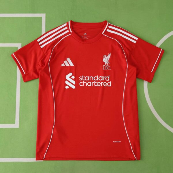Liverpool 2025-26 Home Jersey Fan Version