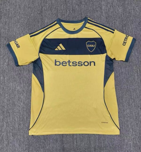 Boca Juniors 2025-26 Away Jersey Fan Version