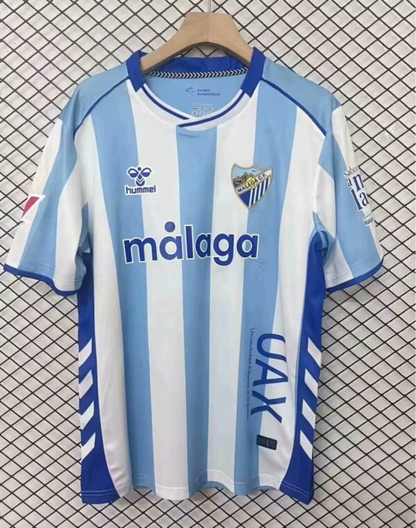 Malaga 2025-26 Home Jersey Fan Version