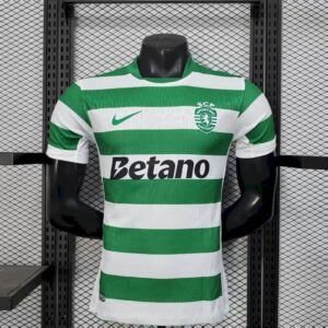 Sporting CP 2025-26 Home Jersey Player Version