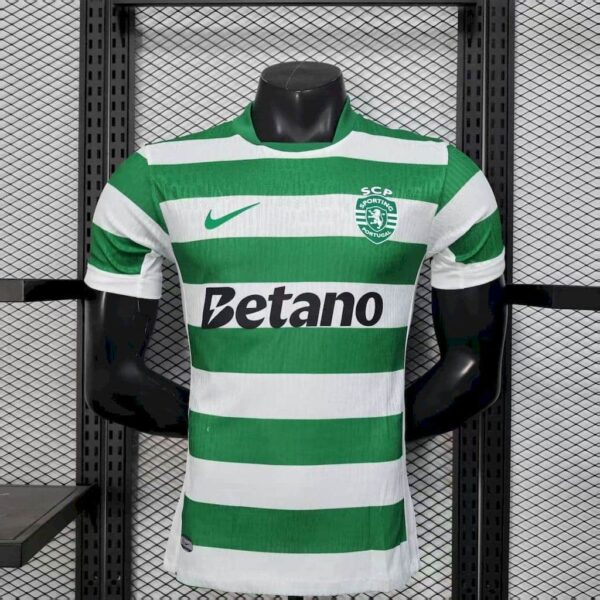 Sporting CP 2025-26 Home Jersey Player Version