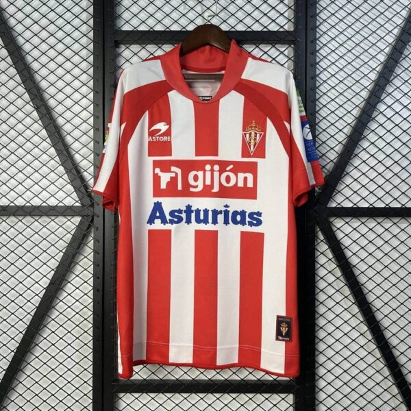 Sporting Gijon 2008-09 Home Retro Jersey