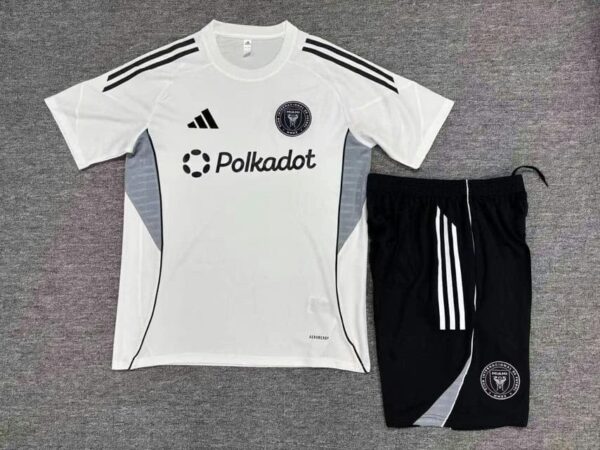 Inter Miami 2025-26 White Short Sleeve Kids Training Kit - Image 2