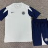 Inter Milan 2025-26 Light Grey Short Sleeve Kids Training Kit - Image 2