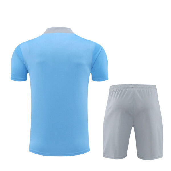 Atletico Madrid 2024-25 Light Blue Short Sleeve Training Kit - Image 2