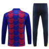 Barcelona 2024-25 Red Blue (Camo Edition) Half Zip Long Sleeve Training Kit - Image 2