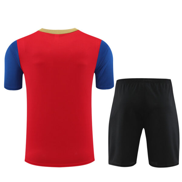 Barcelona 2024-25 Red Short Sleeve Training Kit - Image 2