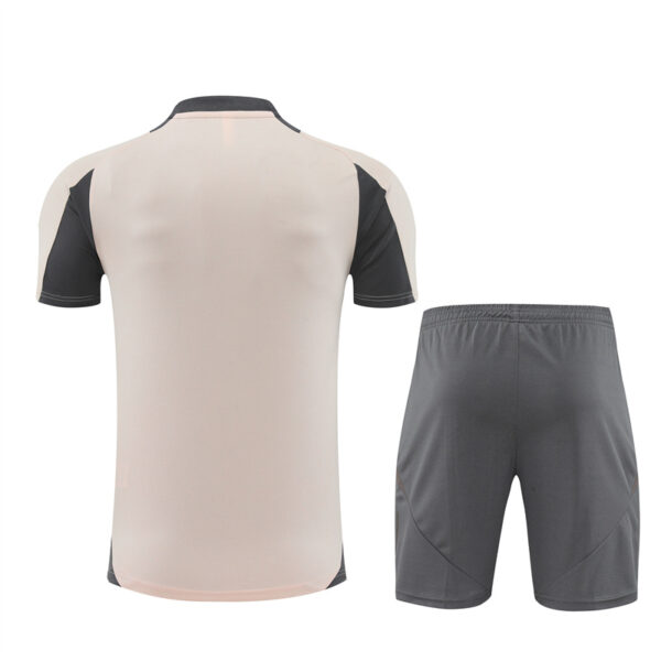 Real Madrid 2024-25 Apricot Short Sleeve Training Kit - Image 2