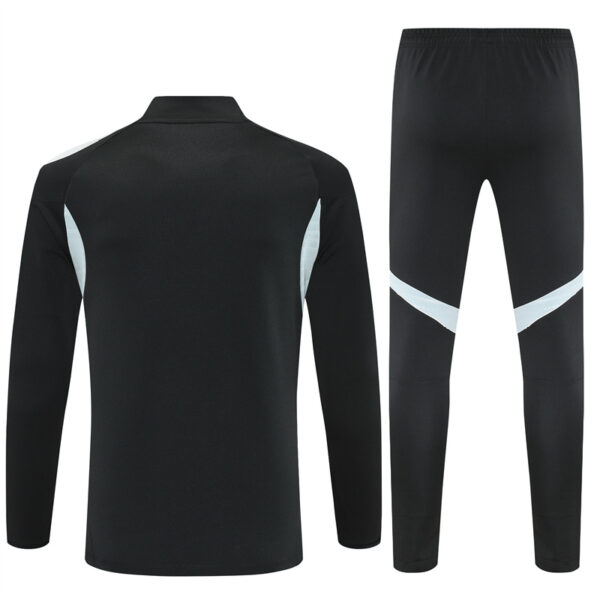 Inter Miami 2025-26 Black Half Zip Long Sleeve Training Kit - Image 2