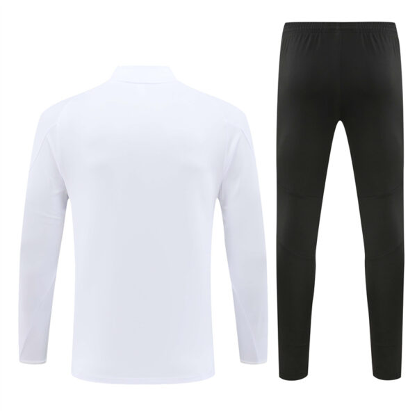 Argentina 2024-25 White Half Zip Long Sleeve Training Kit - Image 2