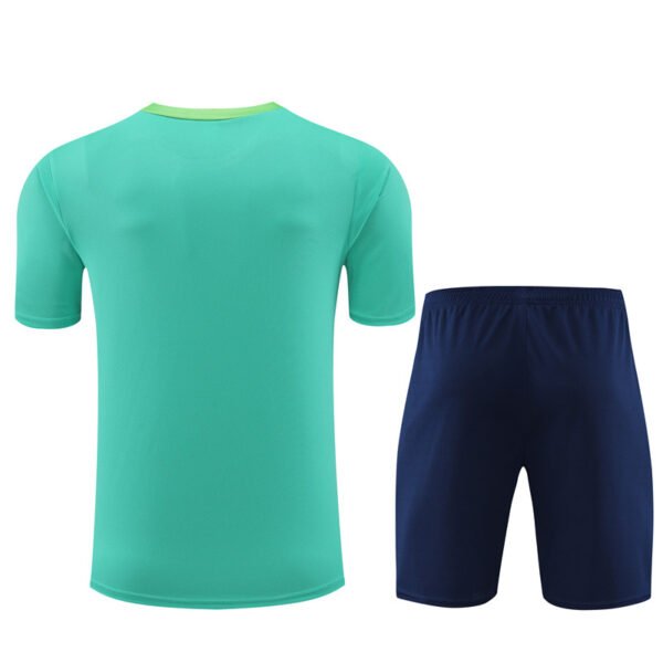 Brazil 2024-25 Green Short Sleeve Training Kit - Image 2
