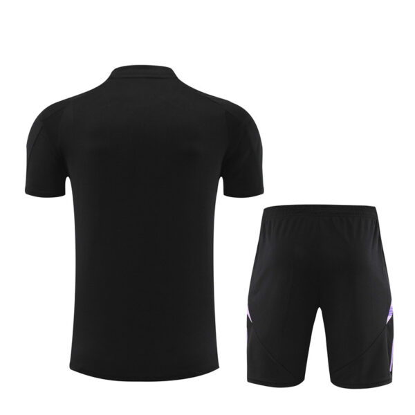 Germany 2024-25 Black Short Sleeve Training Kit - Image 2