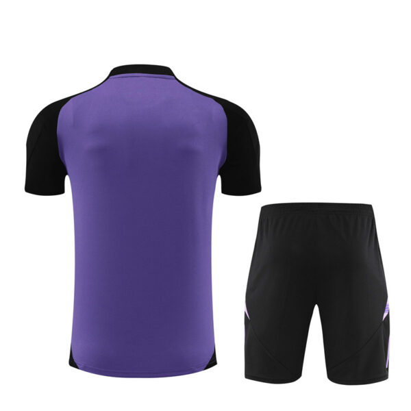 Germany 2024-25 Purple Short Sleeve Training Kit - Image 2