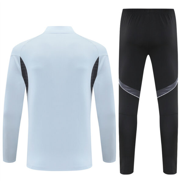 Japan 2025-26 Light Grey Half Zip Long Sleeve Training Kit - Image 2
