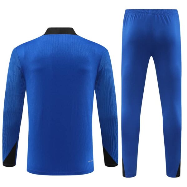 Korea 2024-25 Rainbow Blue Half Zip Long Sleeve Training Kit - Image 2