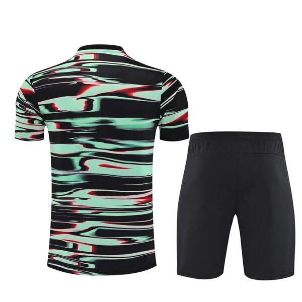 Portugal 2025-26 Green Black (Camo Edition) Short Sleeve Training Kit - Image 2