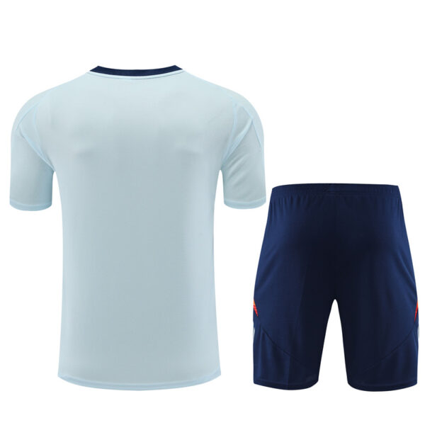 Spain 2024-25 Light Blue Short Sleeve Training Kit - Image 2