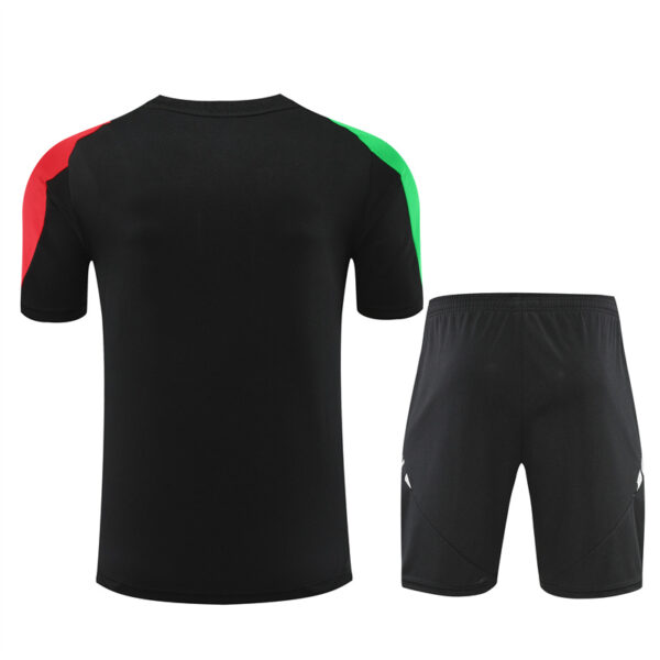 Arsenal 2024-25 Black Short Sleeve Training Kit - Image 2