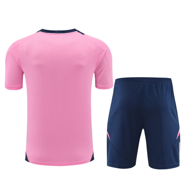 Arsenal 2024-25 Pink Short Sleeve Training Kit - Image 2