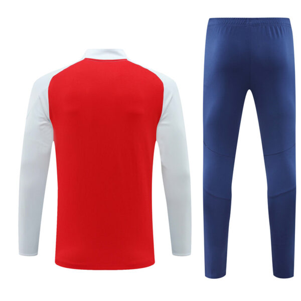 Arsenal 2024-25 Red Half Zip Long Sleeve Training Kit - Image 2