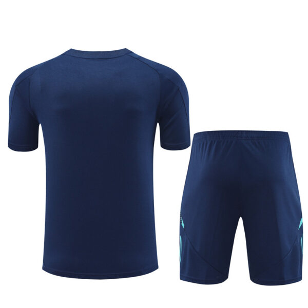 Arsenal 2024-25 Royal Blue Short Sleeve Training Kit - Image 2