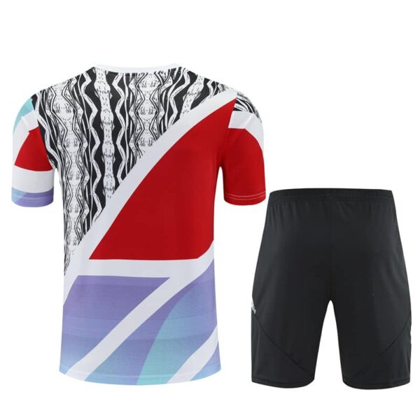Arsenal 2024-25 White (Camo Edition) Short Sleeve Training Kit - Image 2