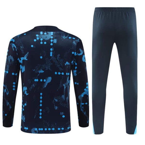 Chelsea 2024-25 Royal Blue (Camo Edition) Half Zip Long Sleeve Training Kit - Image 2