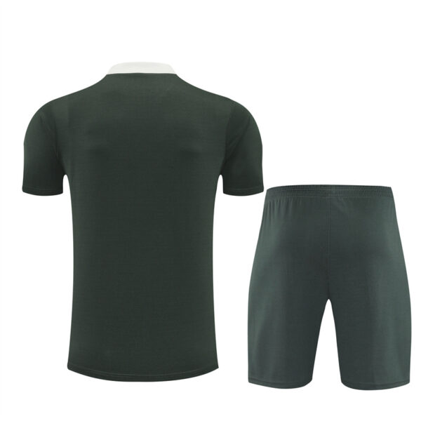 Chelsea 2025-26 Army Green Short Sleeve Training Kit - Image 2