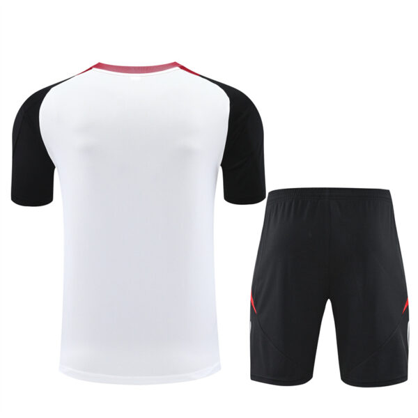 Manchester United 2024-25 White Short Sleeve Training Kit - Image 2