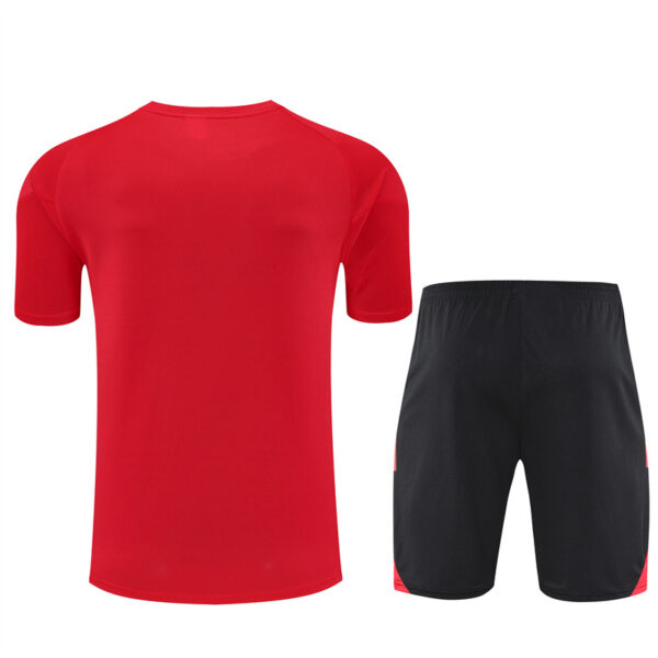 Manchester United 2025-26 Red Short Sleeve Training Kit - Image 2