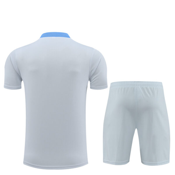 Tottenham Hotspur 2024-25 Light Grey Short Sleeve Training Kit - Image 2
