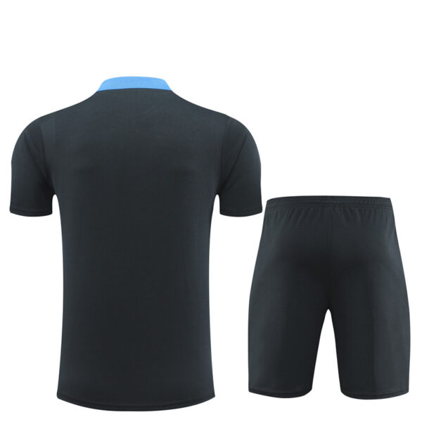 Tottenham Hotspur 2024-25 Dark Grey Short Sleeve Training Kit - Image 2