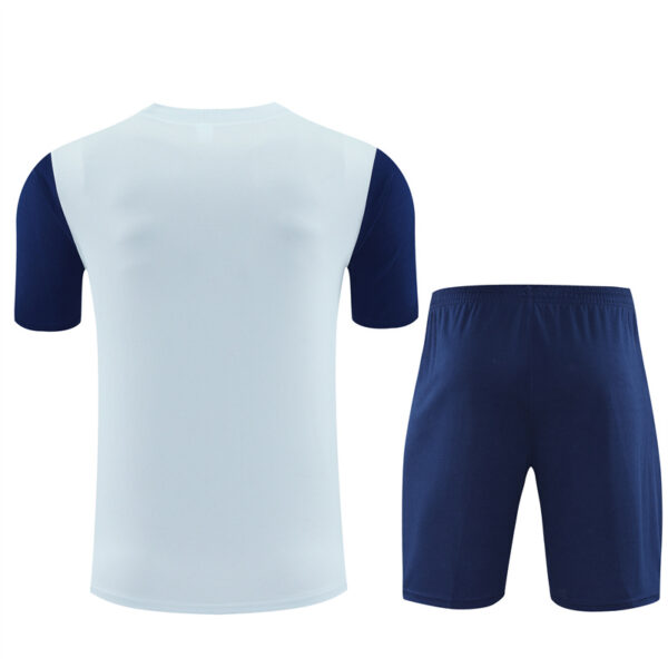 Inter Milan 2025-26 Light Grey Short Sleeve Training Kit - Image 2