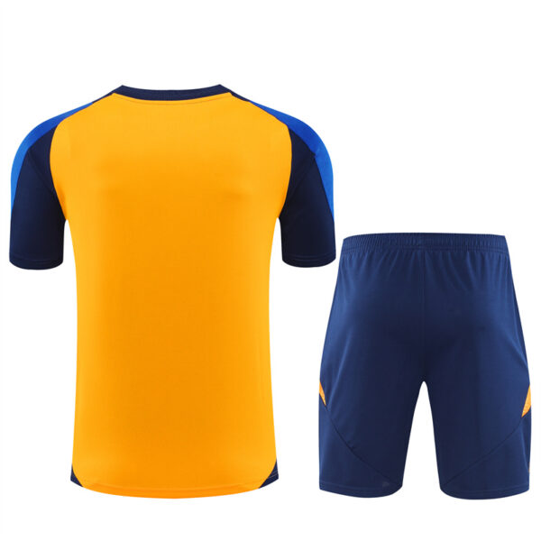 Juventus 2024-25 Orange Yellow Short Sleeve Training Kit - Image 2