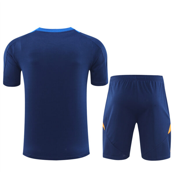 Juventus 2024-25 Royal Blue Short Sleeve Training Kit - Image 2