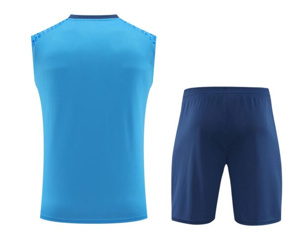Palmeiras 2024-25 Sky Blue Vest Training Kit - Image 2