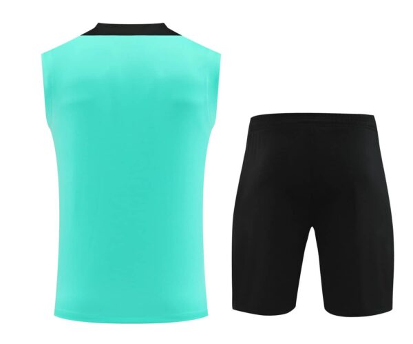 Atletico Madrid 2024-25 Turquoise Vest Training Kit - Image 2